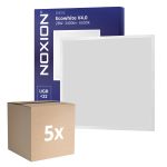 Flerpack 5x Noxion LED Panel Ecowhite V4.0 28W 3400lm - 865 Dagsljus | 60x60cm - Philips driver